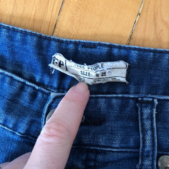 Free People Ankle Zip Skinny Jeans - Picture 4 of 6
